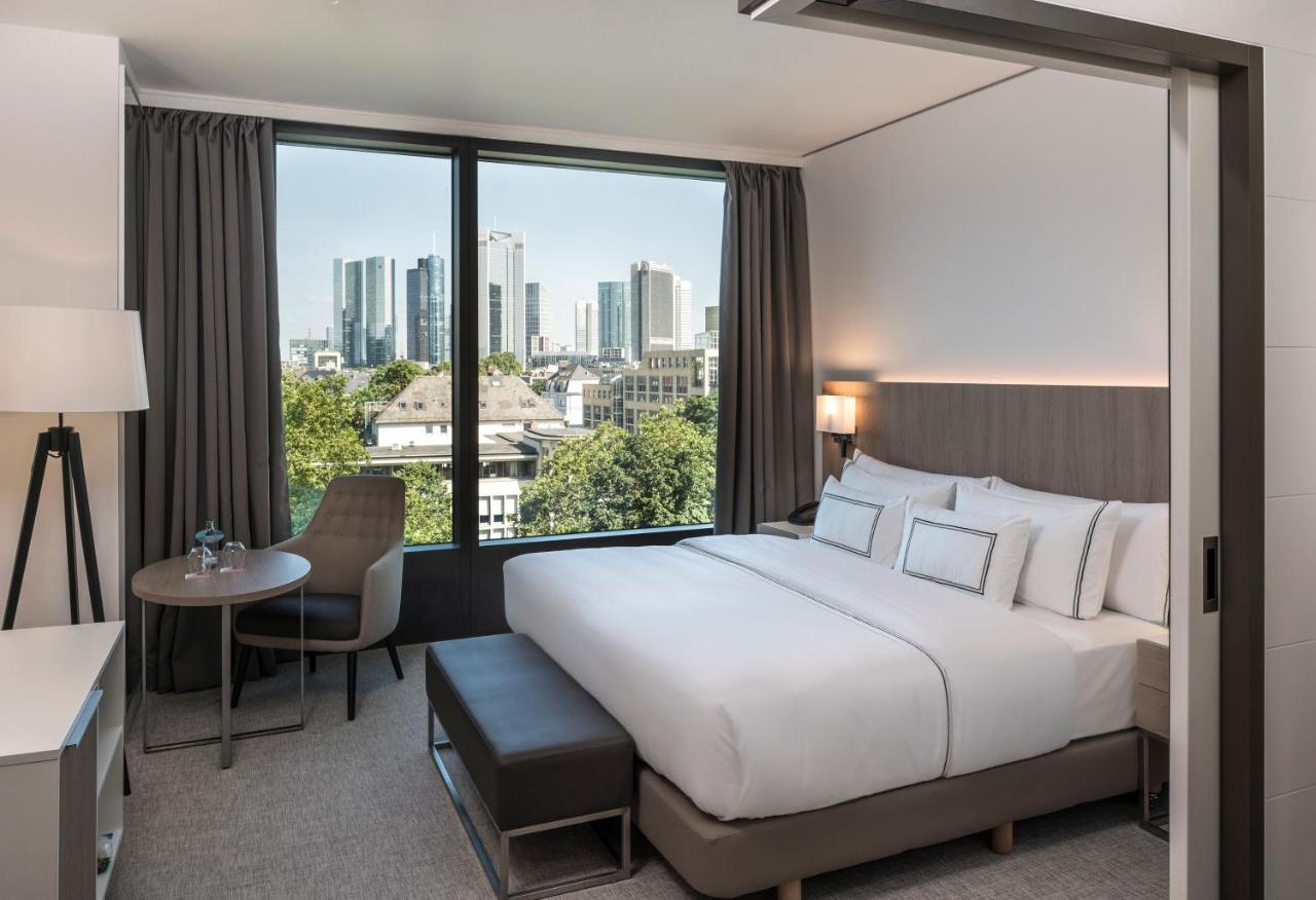 Meliá Frankfurt City Fráncfort del Meno Exterior foto