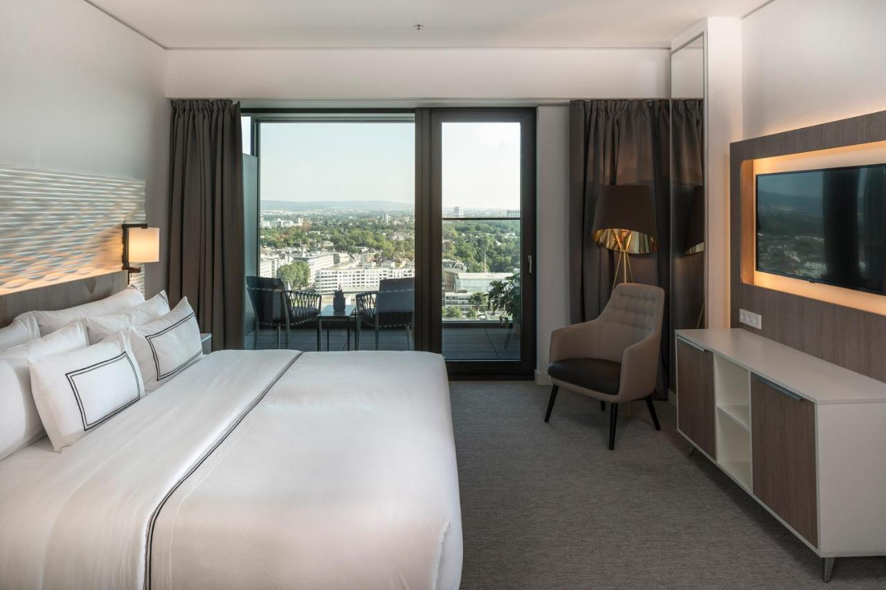Meliá Frankfurt City Fráncfort del Meno Exterior foto