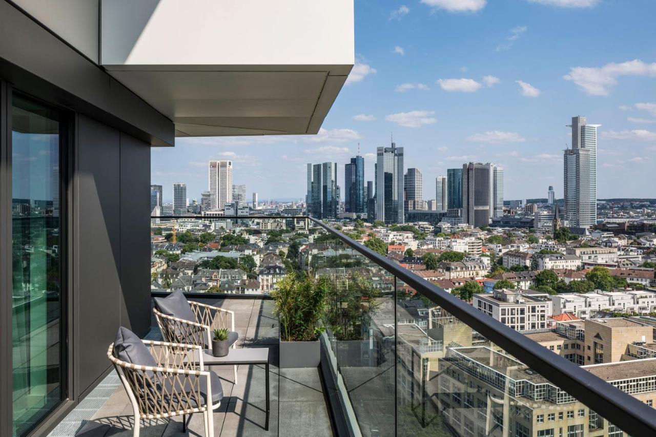 Meliá Frankfurt City Fráncfort del Meno Exterior foto