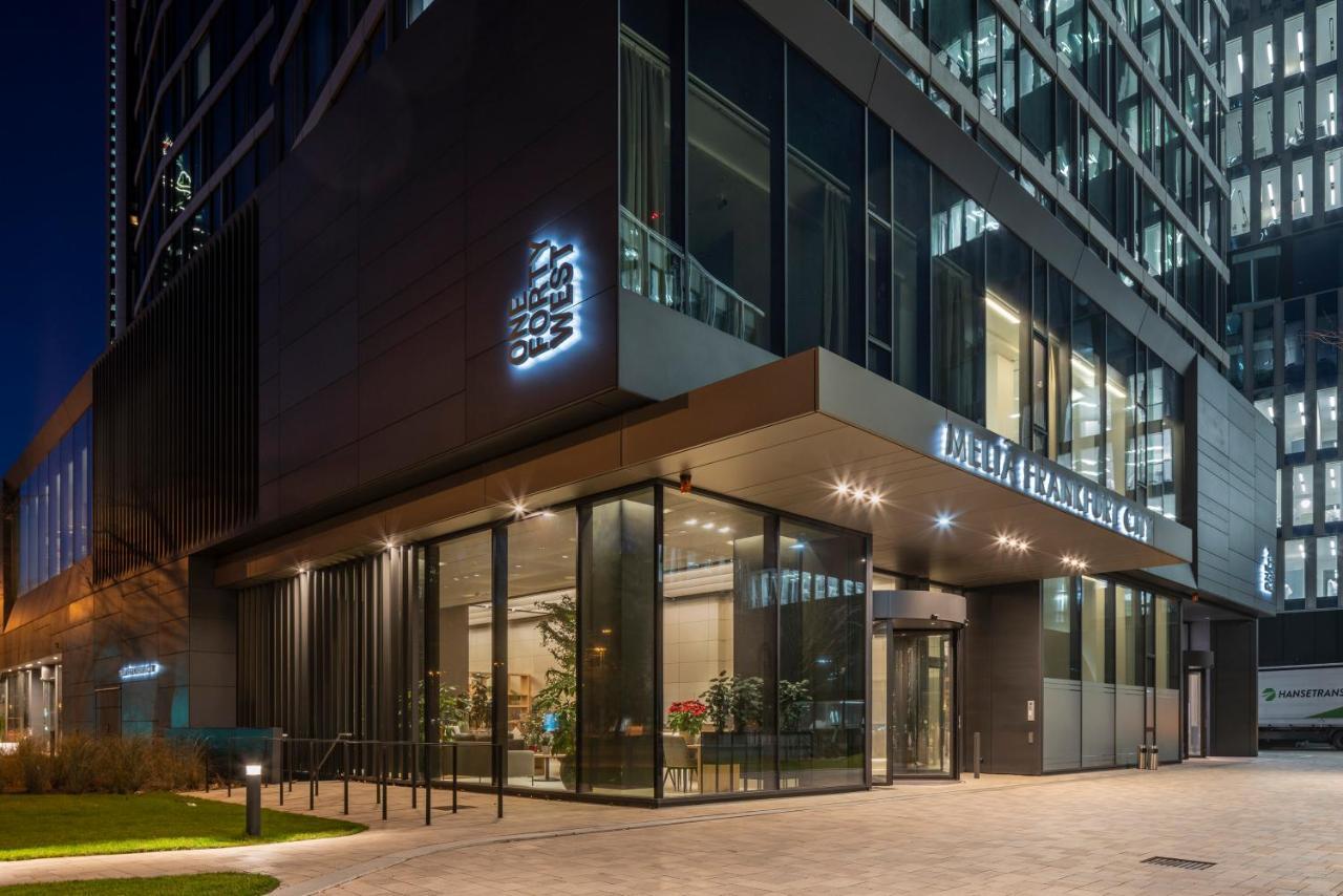 Meliá Frankfurt City Fráncfort del Meno Exterior foto