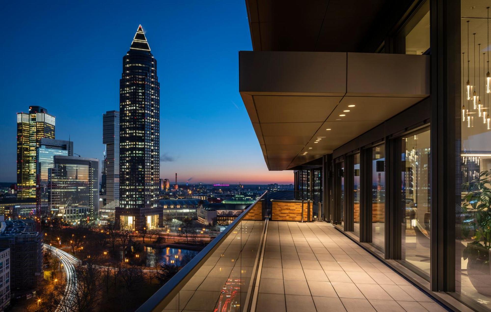 Meliá Frankfurt City Fráncfort del Meno Exterior foto